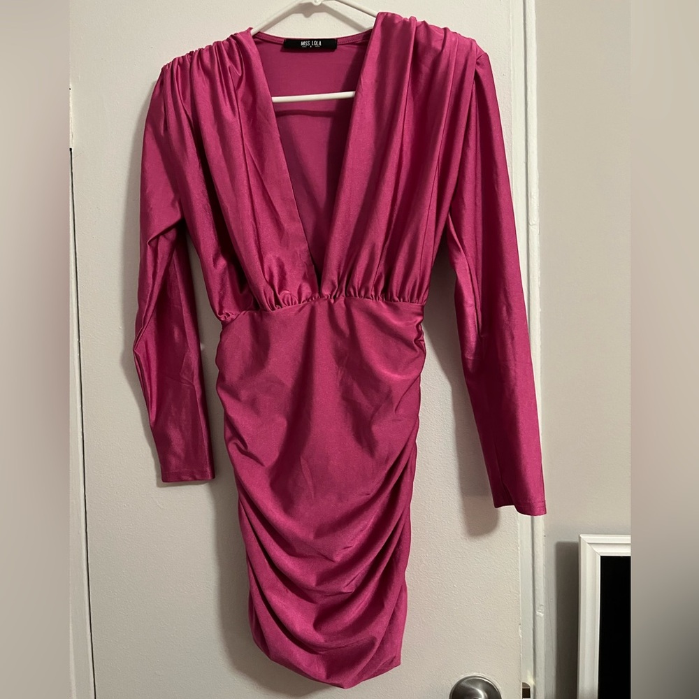 Miss lola pink dress